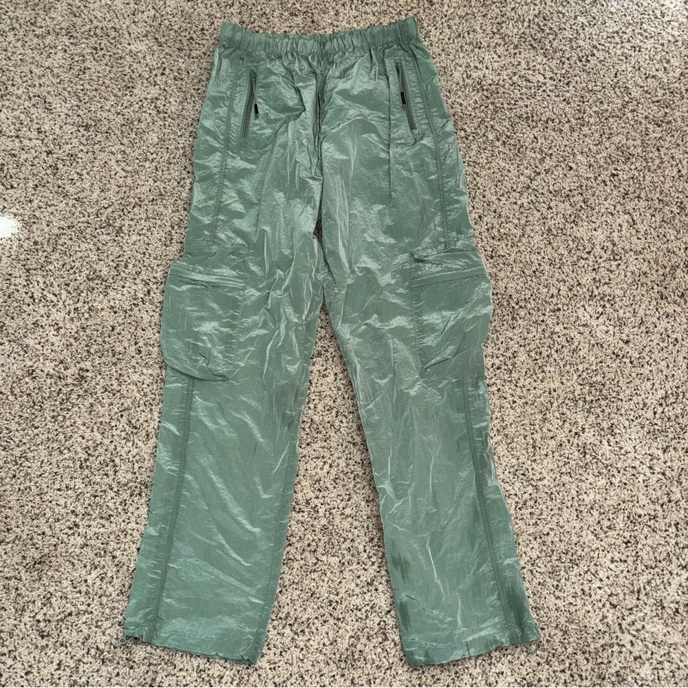 RAINS Kano Green haze Pants Size Medium Unisex NWT